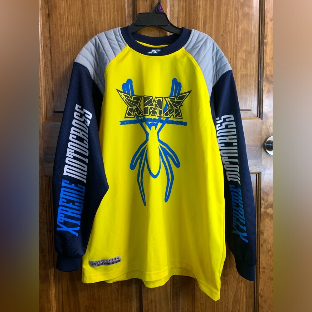 Men’s Large Athletic Works XMX Extreme Motocross long sleeve jersey